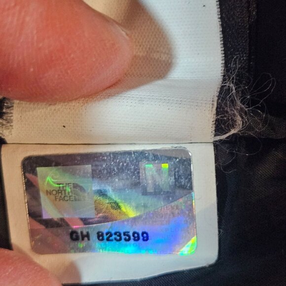 VTG The North Face Womens Long Puffer Coat L/G Brown Nylon Down Winter Jacket - Picture 14 of 16